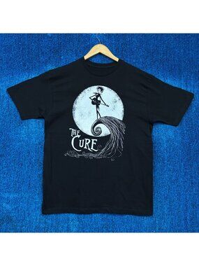 The Cure Wish Nightmare Before Christmas New Wave Band Tee L